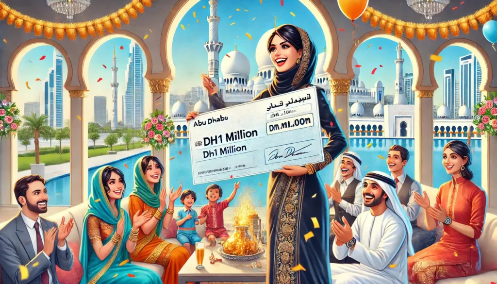 Indian Banker in Dubai Wins Dh1 Million Big Ticket Draw on Jan 1st 2025