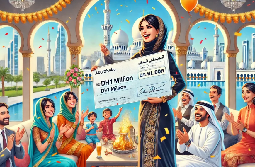 Indian Banker in Dubai Wins Dh1 Million Big Ticket Draw on Jan 1st 2025