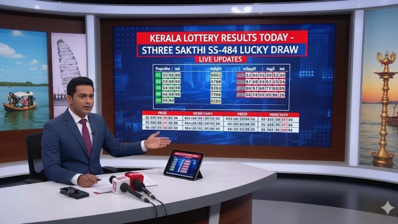 Kerala Lottery Results Today, 09-09-2025 Sthree Sakthi SS-484 Lucky Draw LIVE Updates